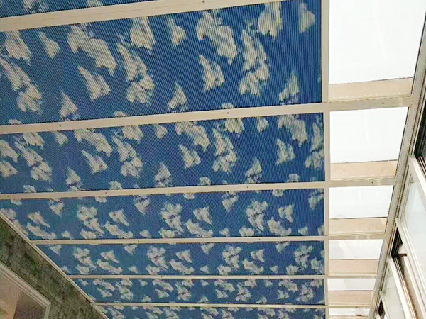 电动蜂巢帘