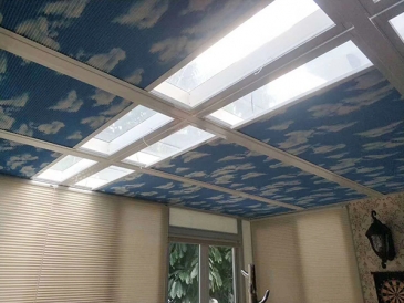电动蜂巢帘